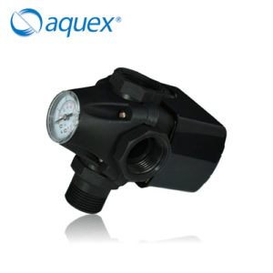 VÁLVULA 3 VÍAS CON PRESOSTATO (20-40PSI, 16AMP MAX) Y MANÓMETRO