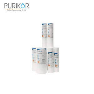 Cartucho de polipropileno termofusionado (polyspun) 10 x 2.5 5 micras