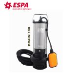 MOTOBOMBA SUMERGIBLE PARA EFLUENTES, ESPA, SERIE DRAIN DE 1 HP, 1 FASE, 115 VOLTS