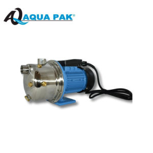 Motobomba centrifuga tipo jet AQUA PAK serie FIX de 1.5 HP, 1 fase, 115 volts