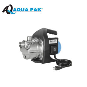 Motobomba centrifuga tipo jet AQUA PAK serie PET, 1.3 HP, 1 fase, 115 volts