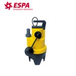 MOTOBOMBA SUMERGIBLE PARA EFLUENTES, ESPA, SERIE VIGILA DE 3/4 HP, 1 FASE, 115 VOLTS